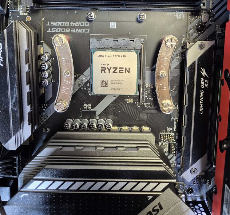 Ryzen 7 5700X3D + MSI MAG B550 TOMAHAWK