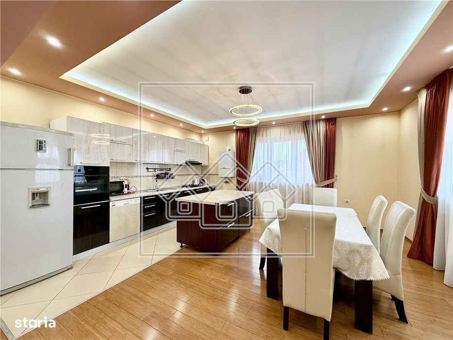 Apartament la vila cu 4 camere - 160 mp - etaj 1, mobilat si utilat