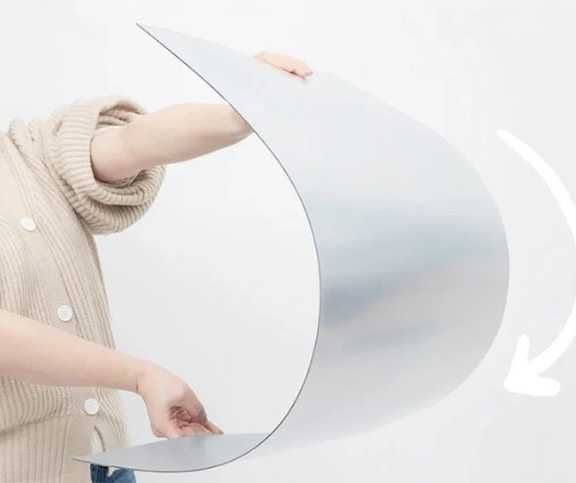 Самозалепващо акрилно огледало сребърно/златно