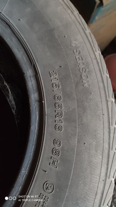 Продам шины 215/65r16