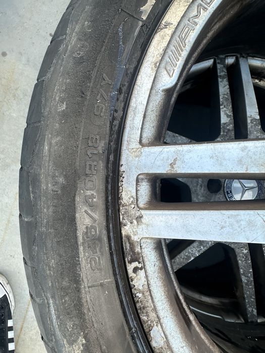 Vand jante aliaj Mercedes w212 AMG doua latimi