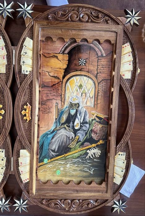 Нарды ручной работы