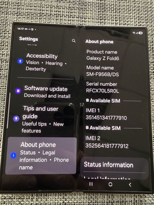 Samsung Z fold 6