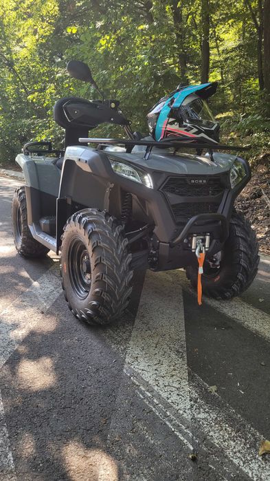 ATV GOES TERROX 500L T3b (2025) – 930 km / 35h, Garanție + Cască si Intercom