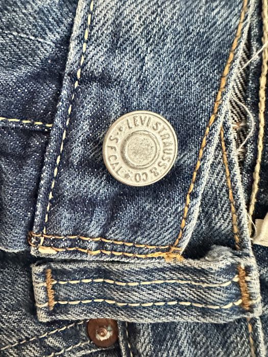 Мъжки сини винтидж дънки Levi’s 501