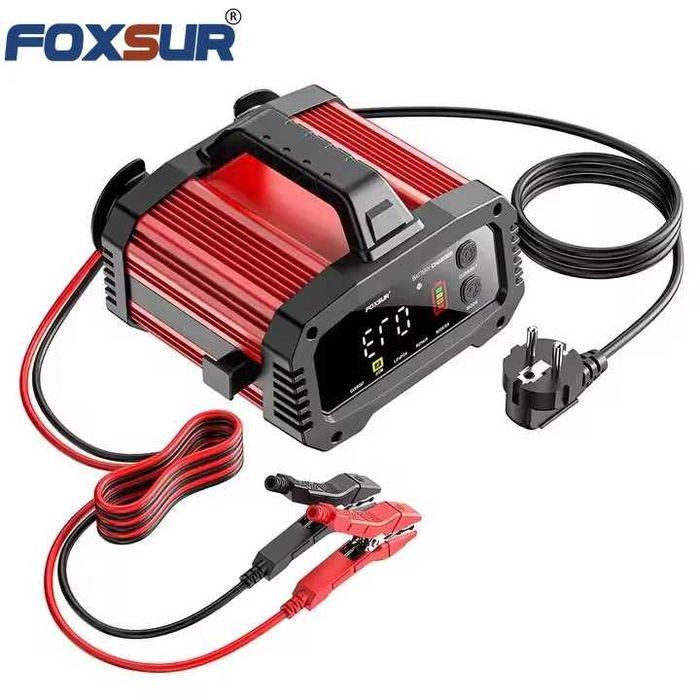 Умно зарядно за акумулатори 12V/24V, 25А, с функция Десулфатизация.