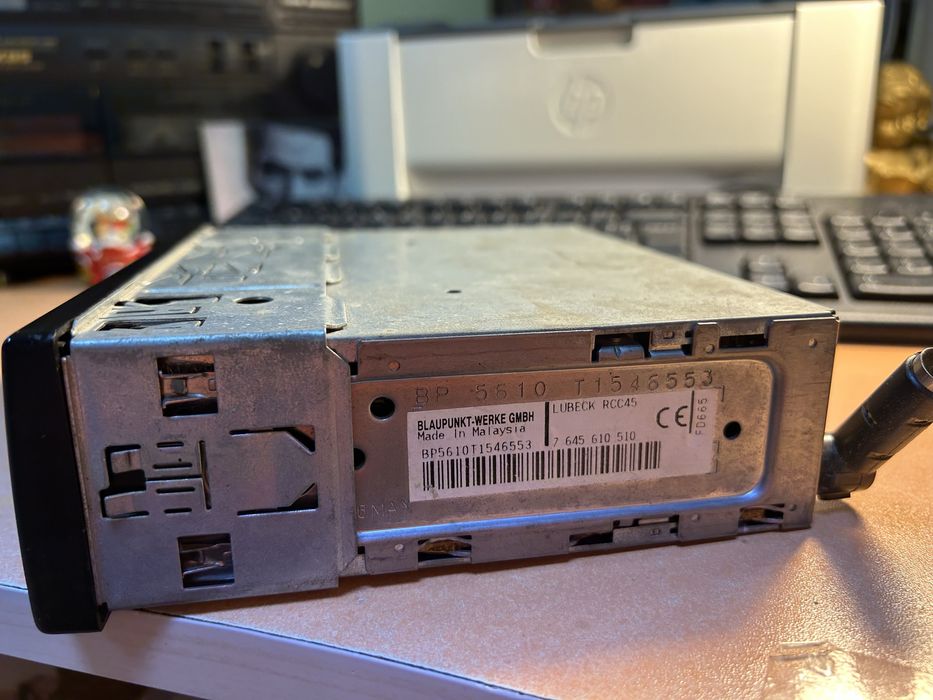 Радио касетофон за кола Blaupunkt  Lubeck  RCC 45