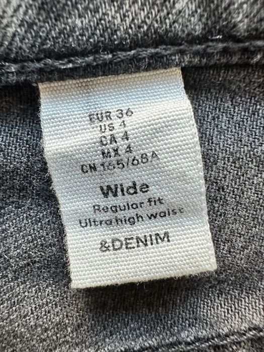 Jeansi dama HM talie inalta