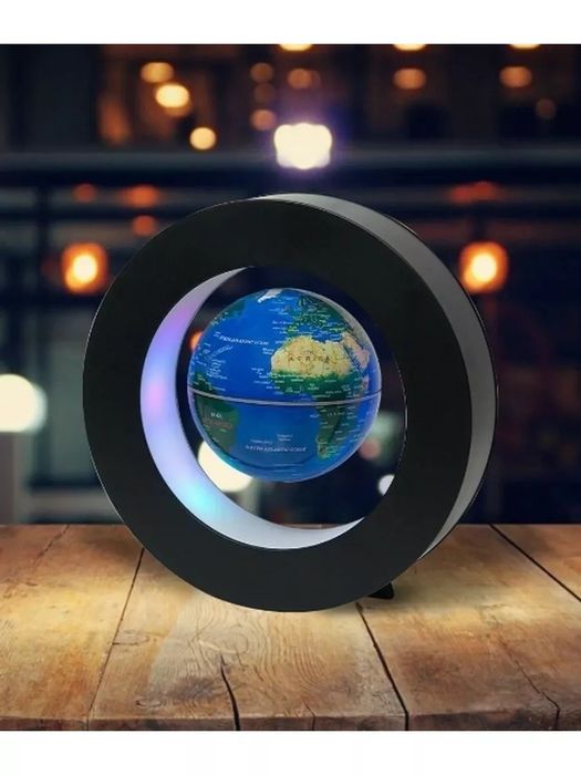 Левитирующий Глобус с подсветкой школьный ночник
