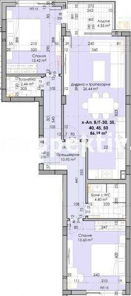 Продава се Тристаен апартамент в Пловдив, Кючук Париж - 103 кв.м за 788 €/кв.м - Снимка #3