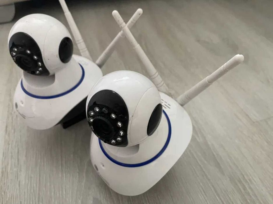 Охранителна IP смарт камера с безжична WI-FI камера за видеонаблюдение