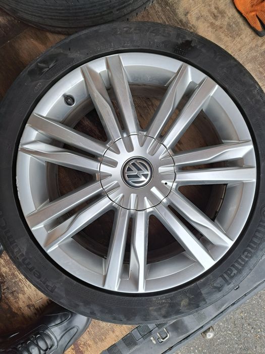 Jante vw 245/45 R17  cu anvelope