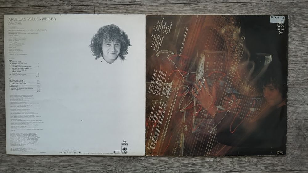 Andreas Vollenweider viniluri