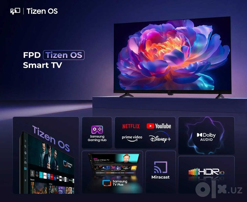 Premier 55PRM3010USV QLED 4K TIZEN Голосовой по Низким ценам Доставка!