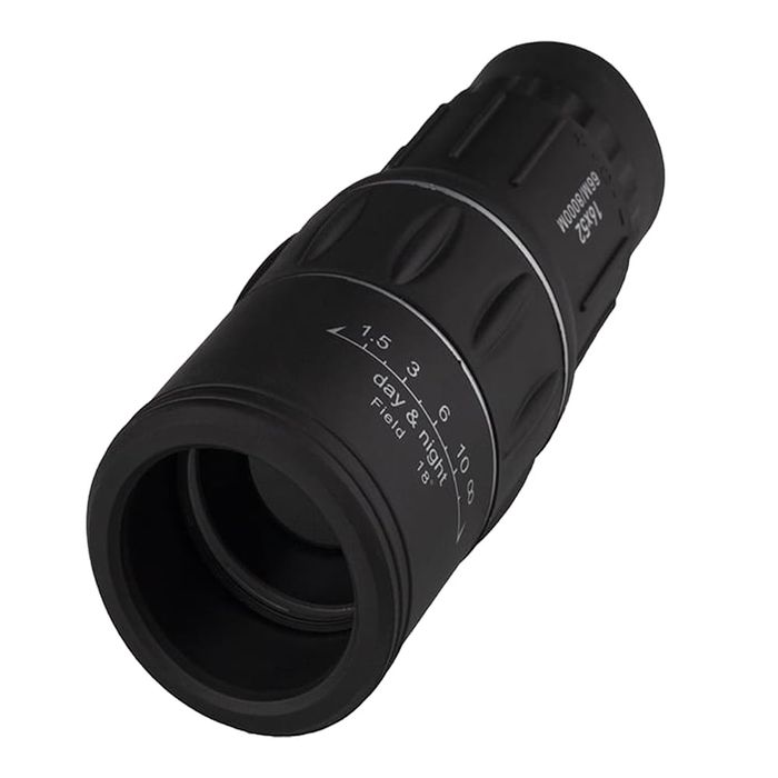Monocular DEPOX®, Hawk Sight, 16x52, negru, 15 cm, husa inclusa