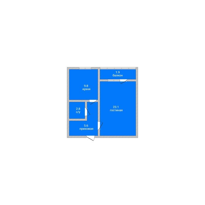 Продажа 1-комнатной квартиры