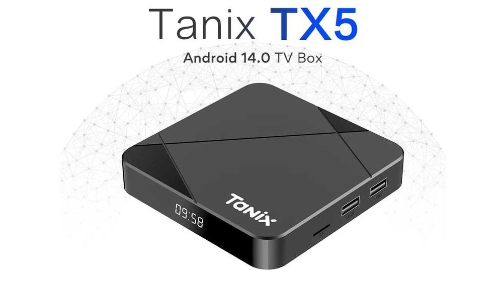 Android Box Tanix TX5 New 2025+ Голосовой Пульт Качественный Твбокс
