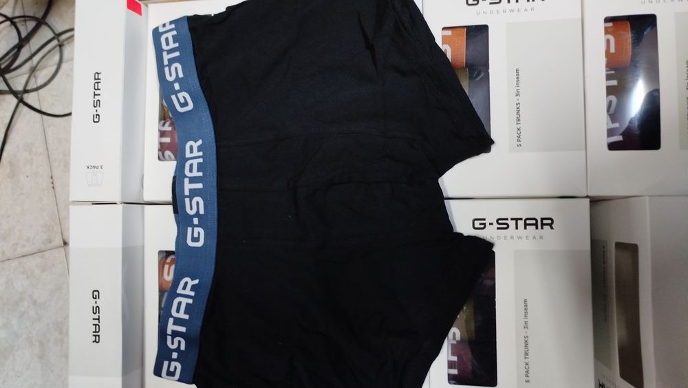 5 броя ОРИГИНАЛНИ боксерки G-Star Raw S , M , L , XL , XXL нови мъжки