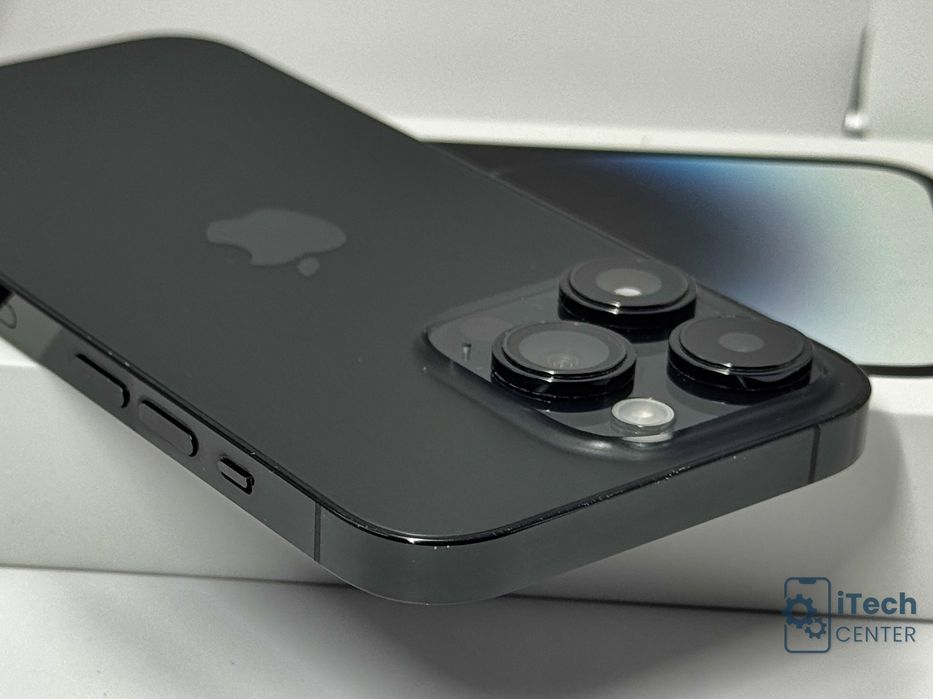 iPhone 14 Pro, 256GB, Black, 100% батерия, КАТО НОВ, 1г. ГАРАНЦИЯ!