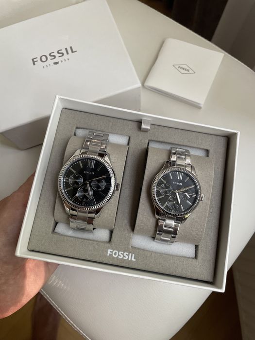 Ceas Fossil Set-uri El & Ea , Noi ,Originale ,cutie!!!