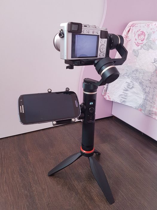 Гимбъл Feiyu Tech G6 plus + стойка за телефон + трипод
