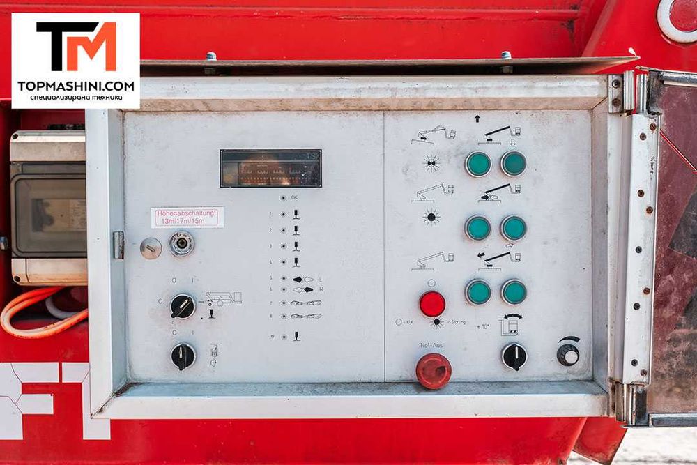 Телескопична вишка ремарке Teupen GT17H