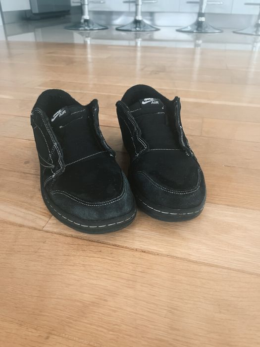 Jordan 1 low Travis Scott Black Phantom 40