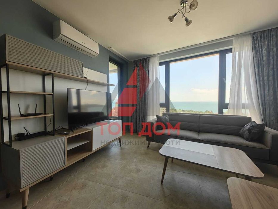 Дава се под наем Двустаен апартамент в Варна, Чайка - 70 кв.м за 918 € - Снимка #2