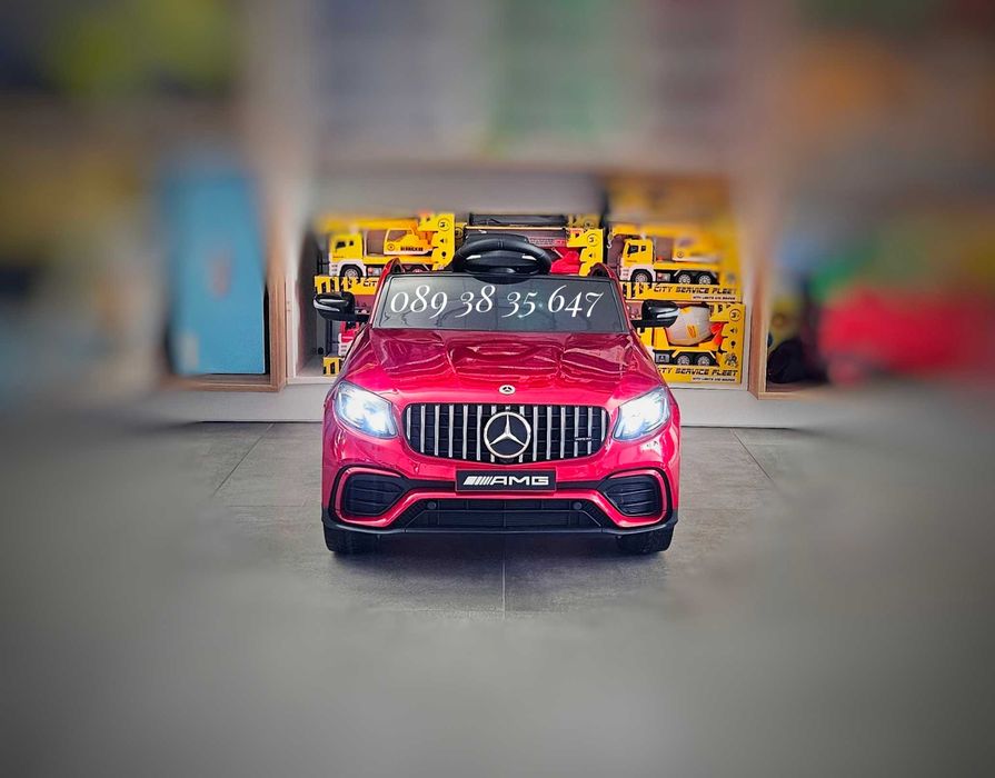 ТОП ЦЕНА!НОВО!Акумулаторна кола Mercedes GLC с 12Vбатерия,EVA гуми,USB