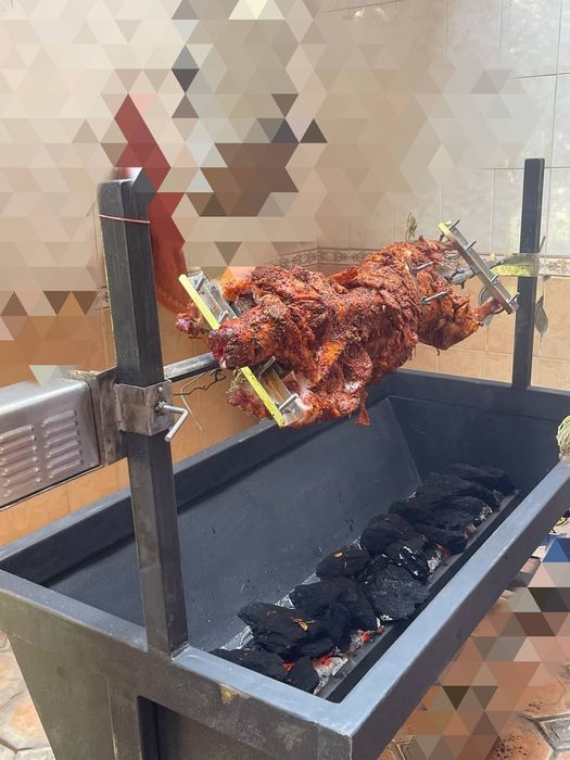 Вертел гриль для барашка электрический