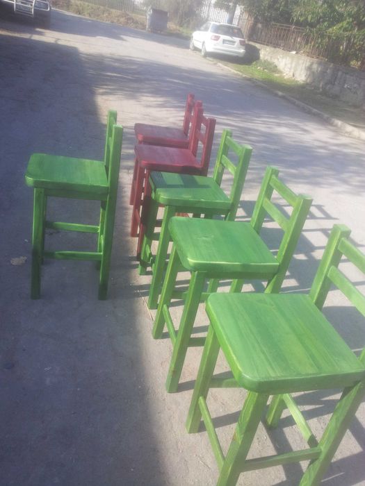 Бар столове,маси ,стлове от дърво
