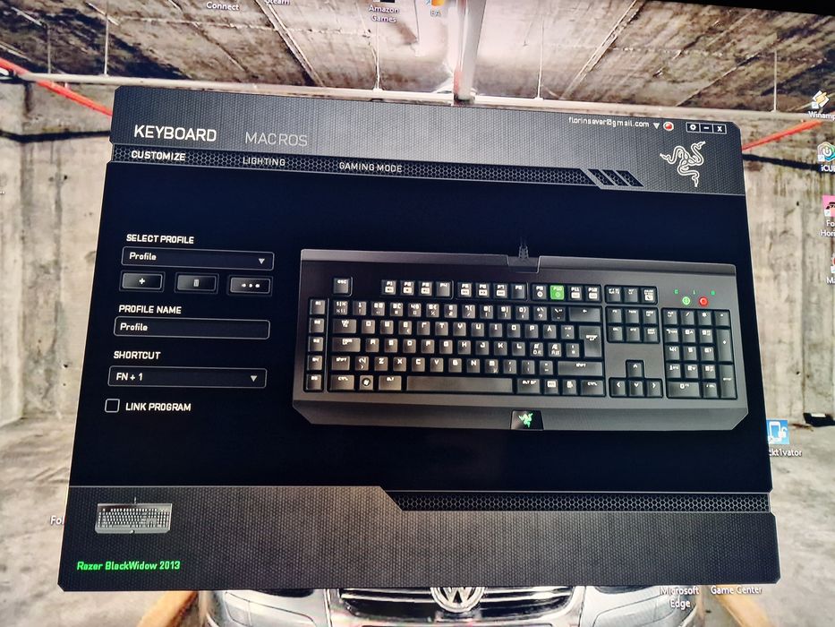 Tastatură mecanică Razer BlackWidow 2013