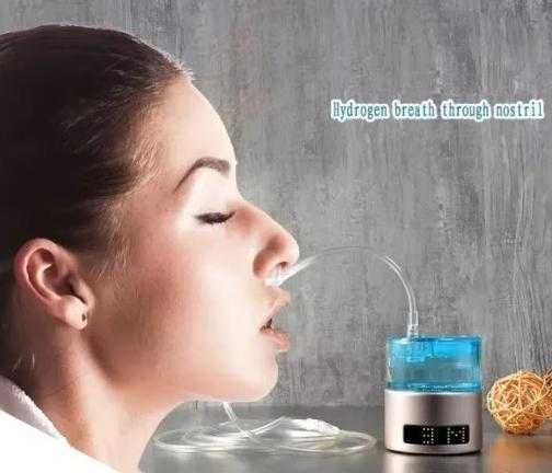 Водородна Бутилка за Алкална Вода Йон Генератор Кислородно Вдишване