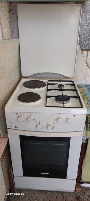 Печка Gorenje на ток и газ