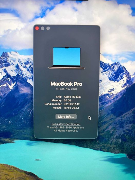 Macbook pro m3 max