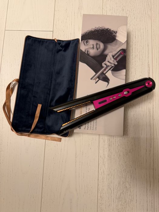 Placă de păr Dyson Corrale™ (Nichel/Fuchsia)