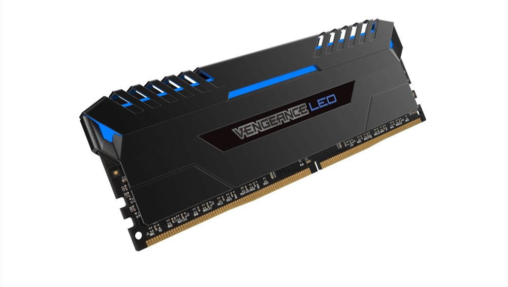 Memorie Corsair 16GB (2x8GB), DDR4, CL15, 3000 MHz, Vengeance LPX Blue