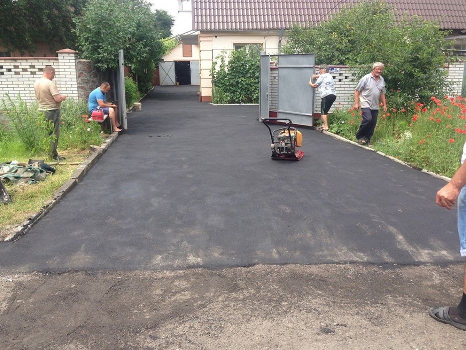 Укладка асфальта