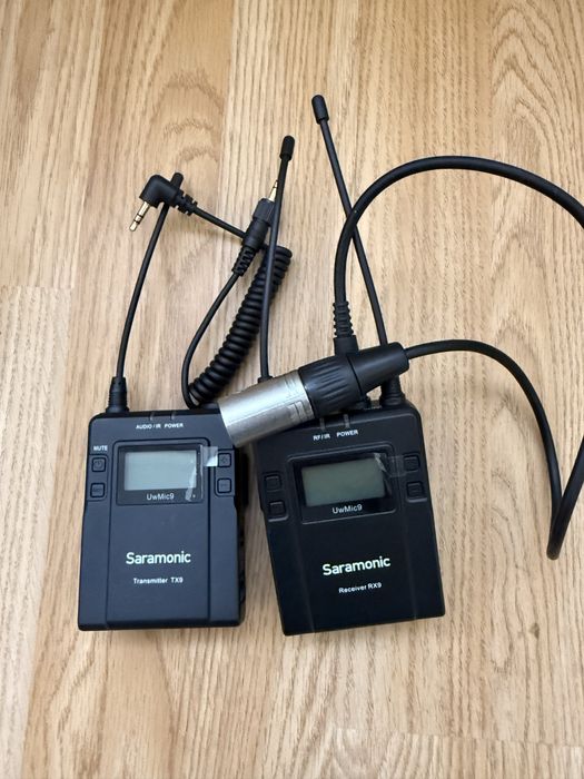 Set Lavaliera Saramonic TX9