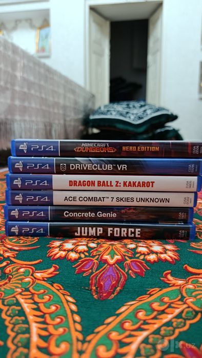 Продаю диски PS4 хорошое состаяние