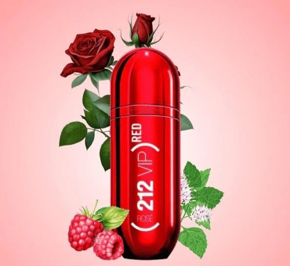 Apa de Parfum Carolina Herrera, 212 VIP Rose Red, Femei, 80 ml