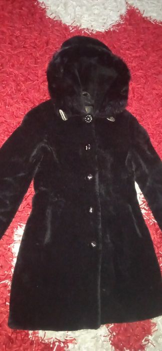 Шуба цегейкова капюшон норка