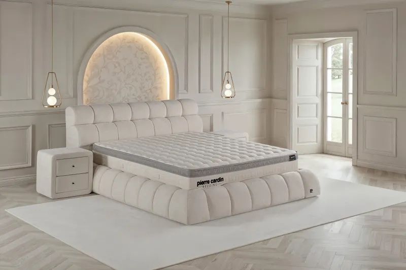 Тапицирана спалня BELAGIO с матрак BELAGIO - : Pierre Cardin