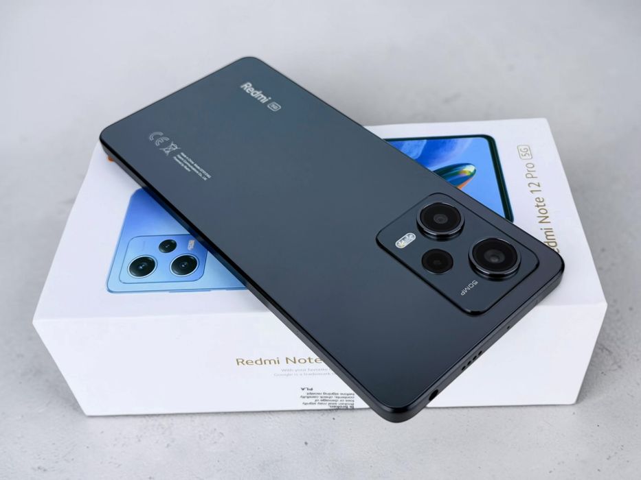 Xiaomi Redmi Note 12 Pro 5G 256GB 8RAM Black Перфектен! Гаранция!