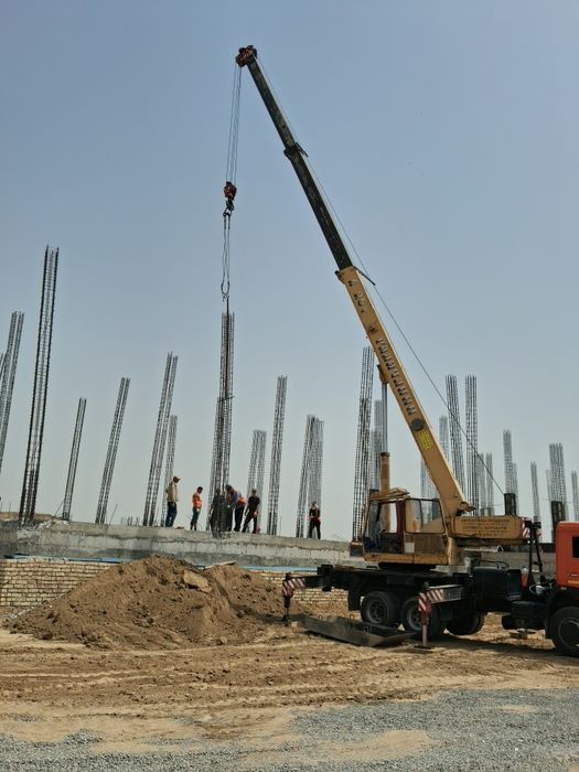 Avto kran va manipulyator xizmati 16 tonnadan 100 tonnagacha kran hizm