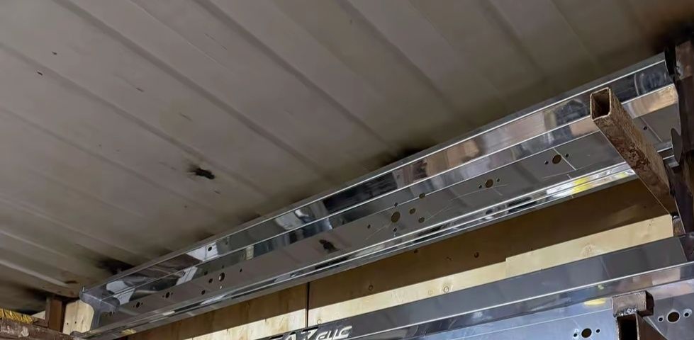 Хром брус на газель