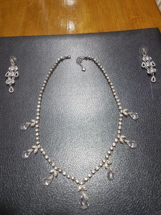 Colier mireasa Argint