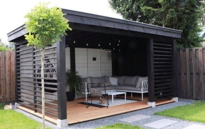 Vînd foișoare terase pergole magazi din lemn