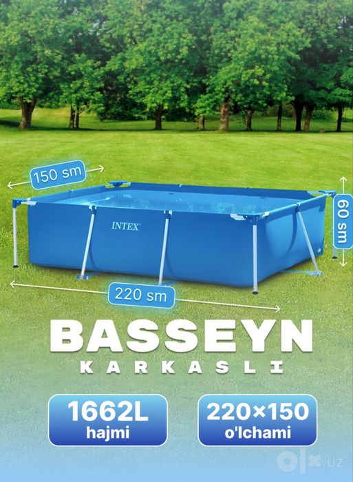 Intex basseyn karkas