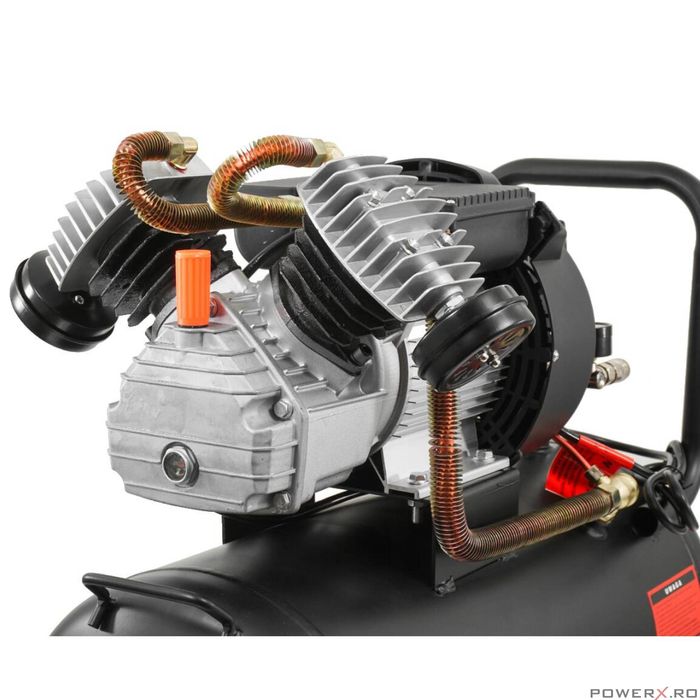 Compresor de aer cu 2 cilindri, 3CP 230V 250 L/min 8 bari, capacitate